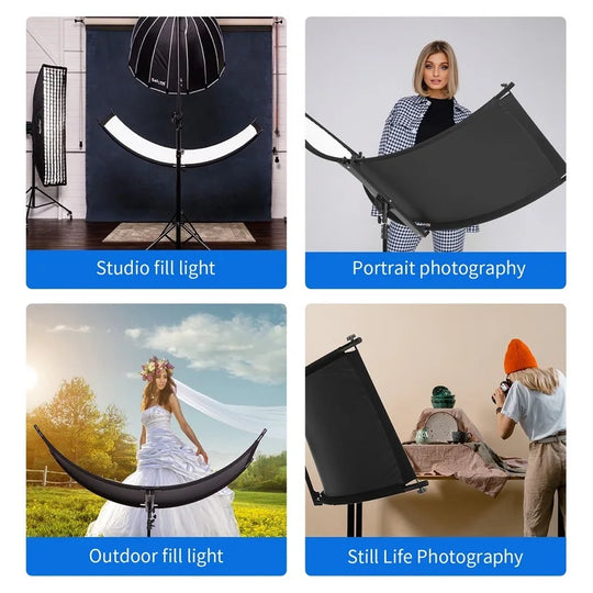 Selens 4-Color Cloth U-Type Reflector