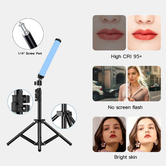 Mini RGB Magnetic Photography Lighting Stick