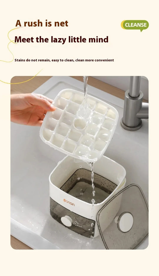 48-Block Ice Cube Maker Mold