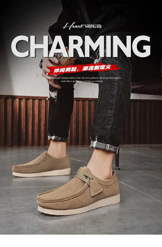 Men's Trendy New Foot on Fashionable Casual Shoe Man Sneakers Popular Outdoor Lightweight Driving Shoes Lazy Shoes Loafers