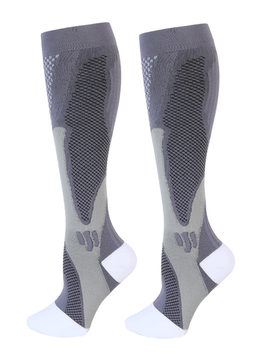 Compression Socks Travelers Socks Football Soccer Thigh Long Tube Unisex Outdoor Sports Nurses Stockings For Men Women
