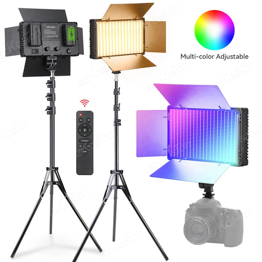 U600 RGB LED Photo Studio Light
