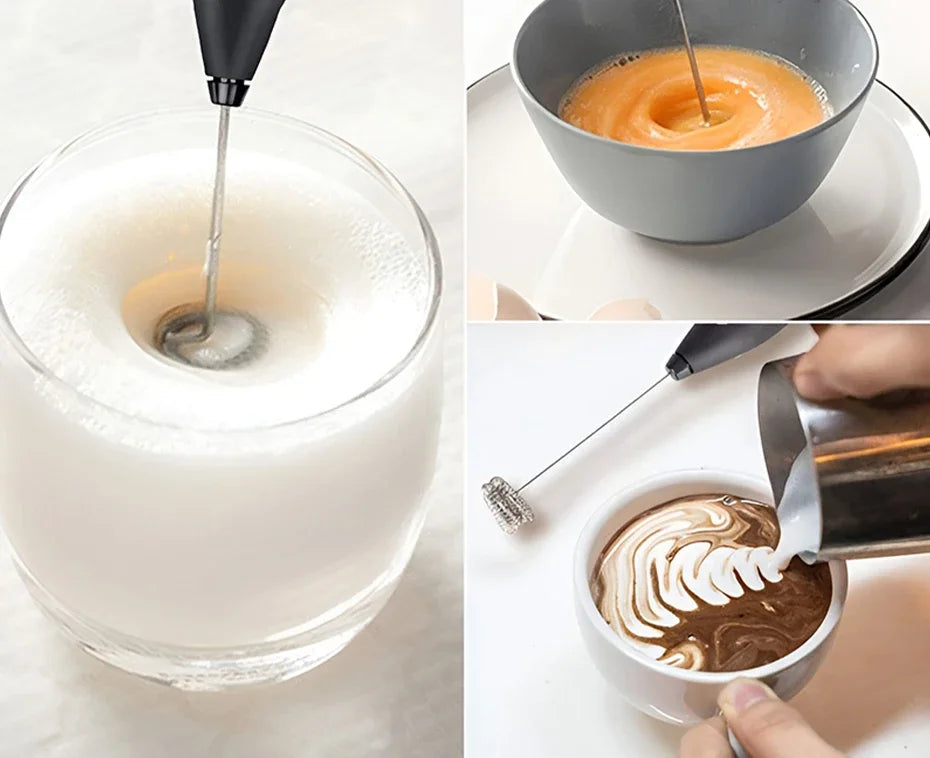 Milk Frother Handheld Cappuccino Maker