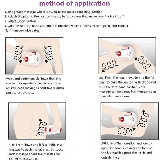 3D Electric Infrared Slimming Massager