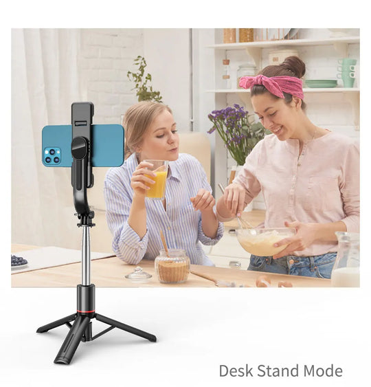 Wireless Bluetooth Double Fill Light Tripod with Remote Shutter for Android & iOS Smartphones