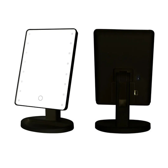 16 LED Desktop Makeup Mirror with Night Light