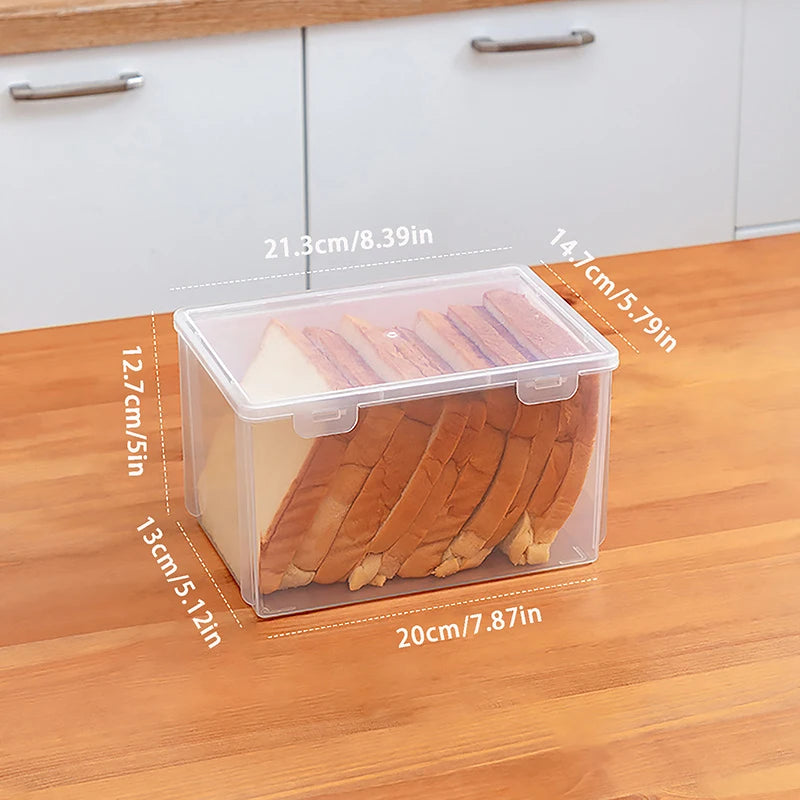 Clear Bread Storage Box