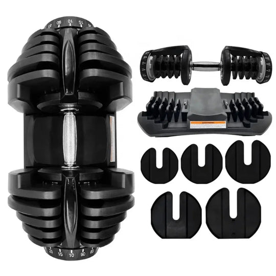40kg / 90lbs Smart Adjustable Dumbbells for Men