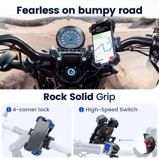 Joyroom 360° Shockproof & Universal Mount Bike Phone Holder –