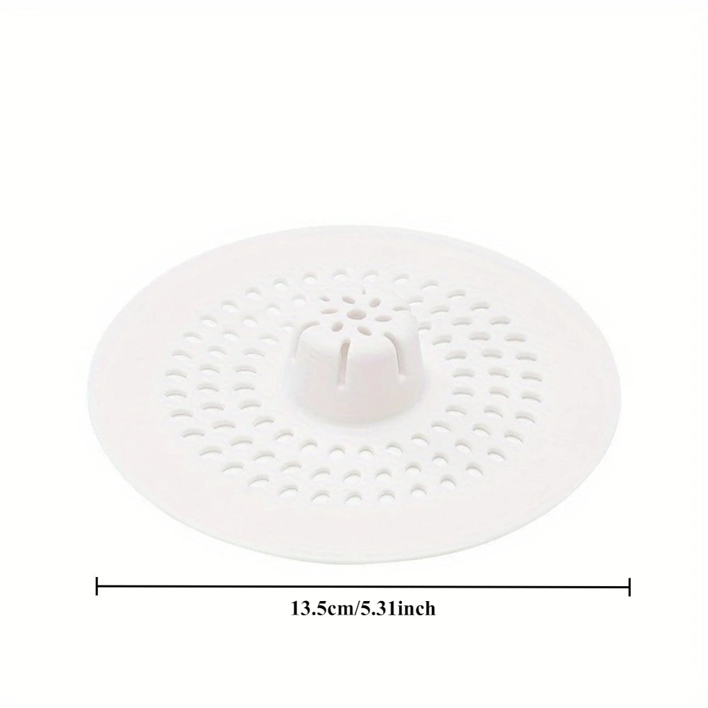 1pc Silicone Drain Strainer Hair Catcher with Drain Holes Perfect for Bathroom or Kitchen Use Shower Drain Hair Catcher