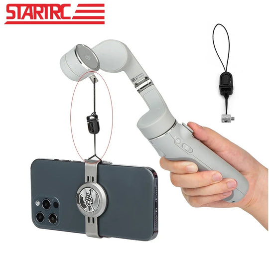 Magnetic Phone Holder with Anti-Lost Strap