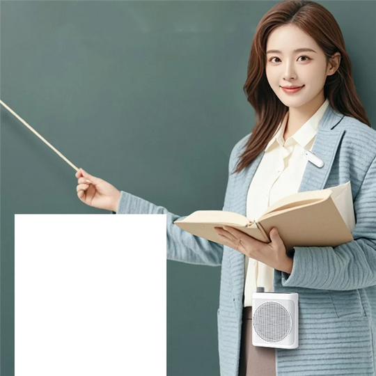 Wireless Megaphone Speaker Voice Amplifier With Lavalier Microphone For Teachers, Elderly, Tour Guides