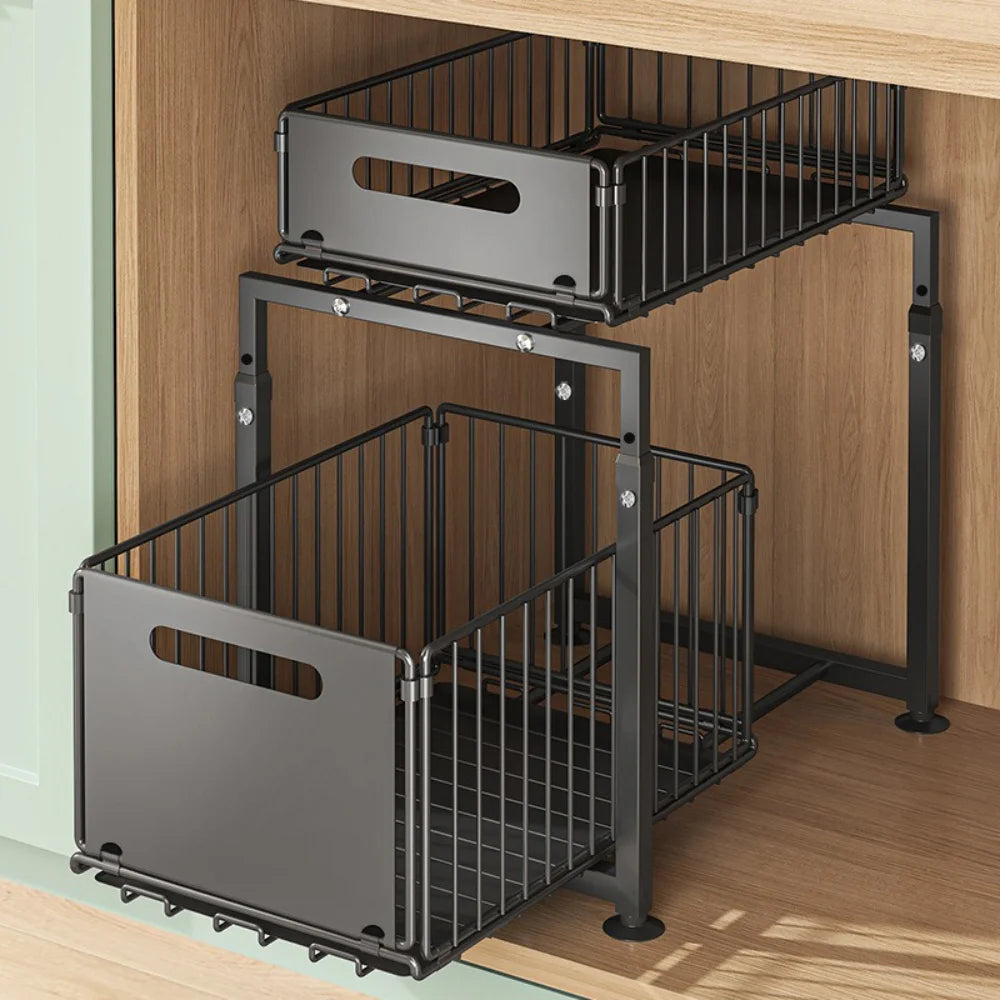 Adjustable Under-Sink Organizer