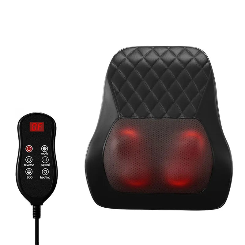 Neck Pillow Massager 3 Speed Adjustment Vibration Heating Massage Machine Can Be Used To Relax Shoulder, Neck, And Back Muscle