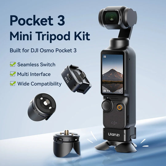 Ulanzi PK-08 | PK-11 Pocket 3 Mini Tripod Kit