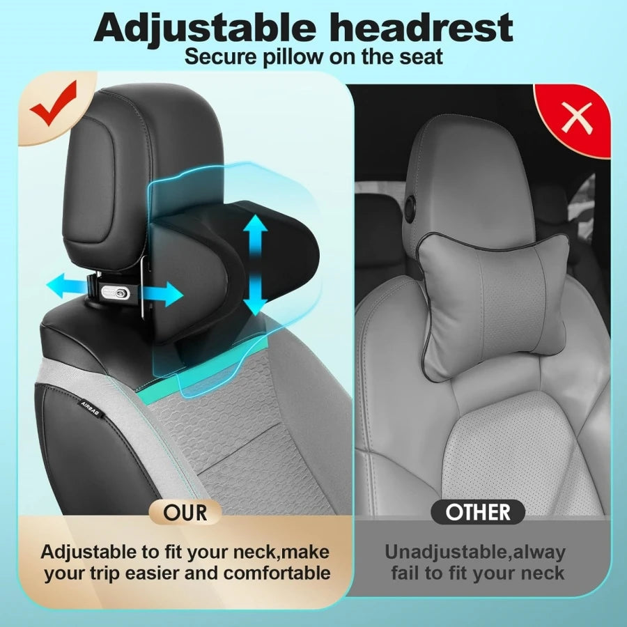 Adjustable Car Headrest Pillow
