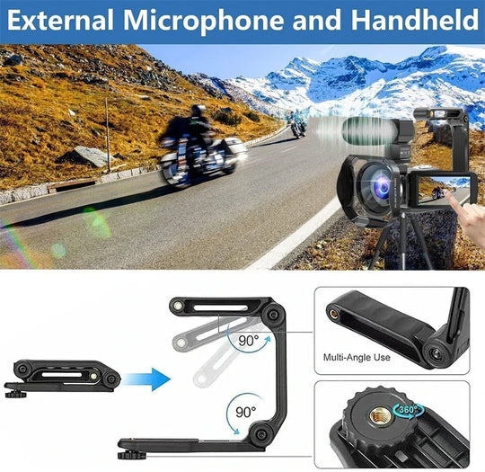 4K Professional Video Camera Camcorder