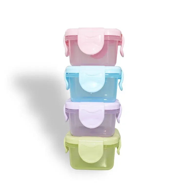 4Pcs Mini Food Storage Containers