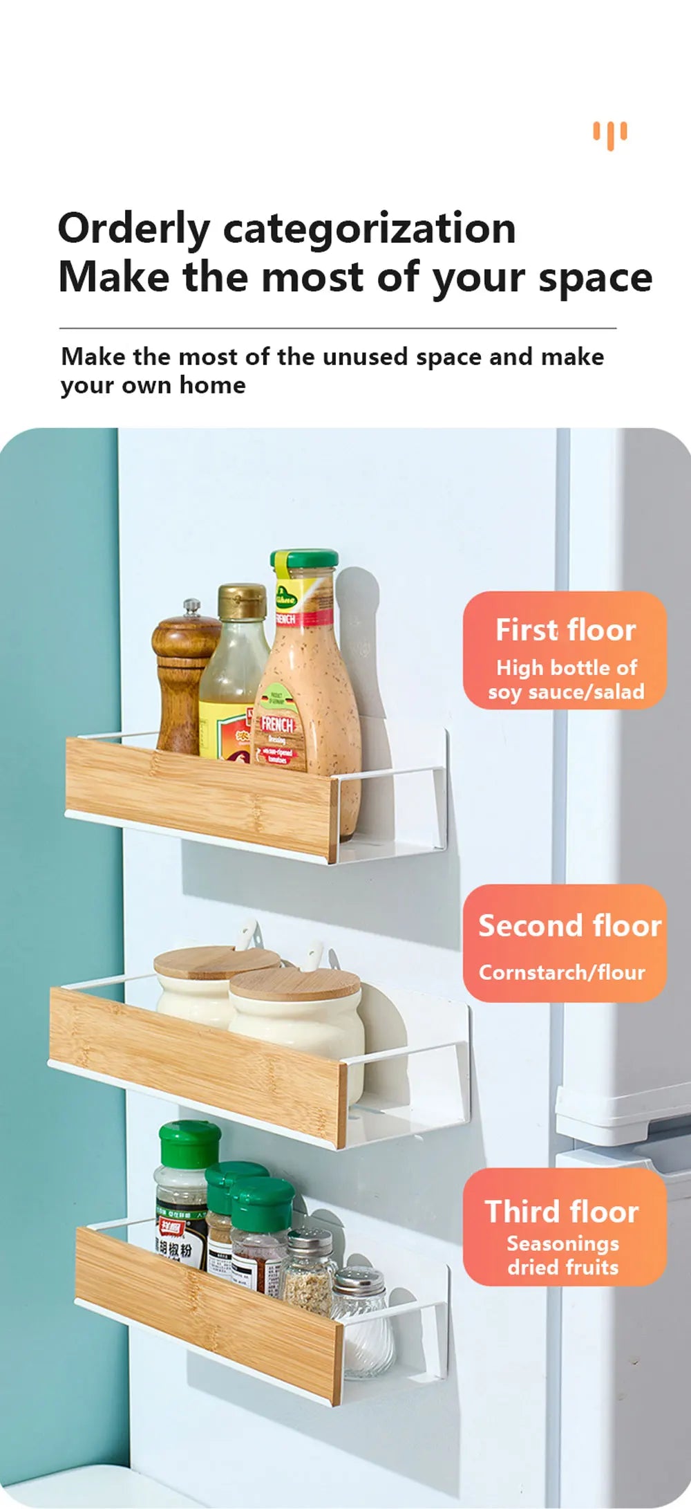 Magnetic Spice Rack