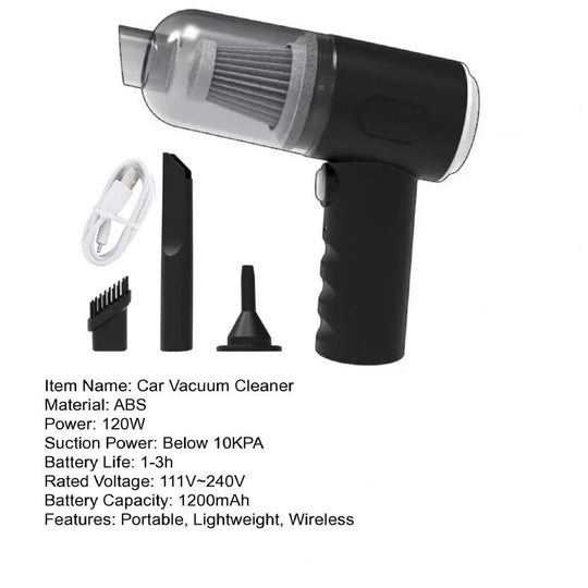 16.5cm Cordless Handheld Vacuum Cleaner