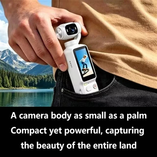 Lenovo HD 4K Action Camera 180° Rotatable For Vlog YouTube Tiktok Girls Record Life Video Recording Entry Portable Action Camera