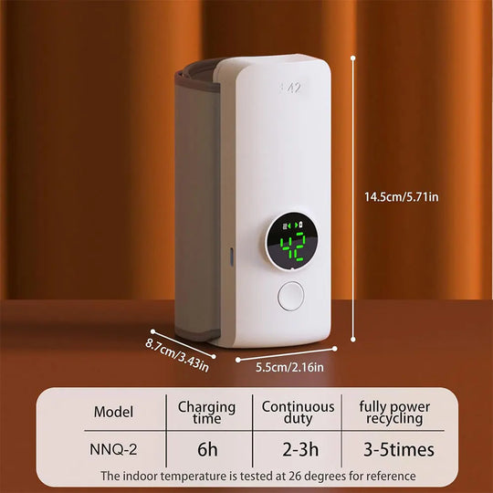 Cordless Milk Warmer with Temperature Control Baby Bottle Warmer Travel Warmer for Comfortable Baby Feeding On The Go