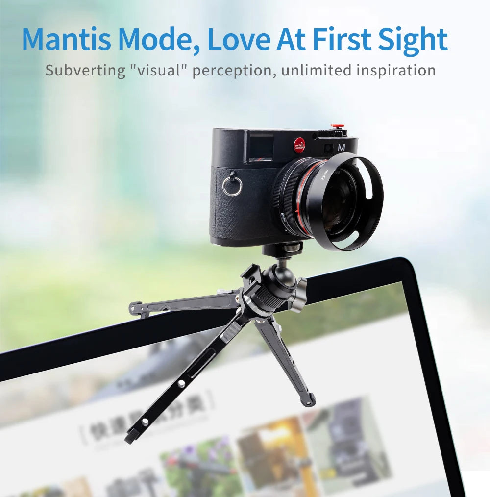 XILETU Handheld Vlogging Tripod for Camera & Phone | Desktop & Selfie Video Stand