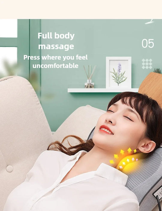 Electric Heated Massage Cushion