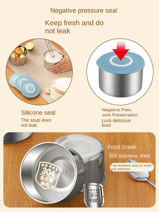 Electric Heating Insulated Lunch Box 220V