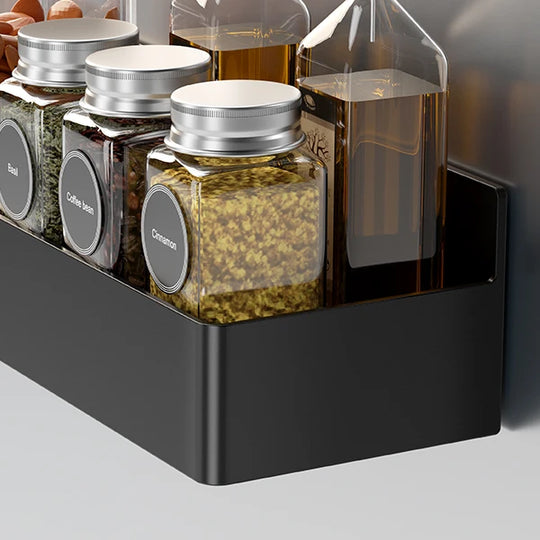 4PCS Magnetic Spice Storage Rack