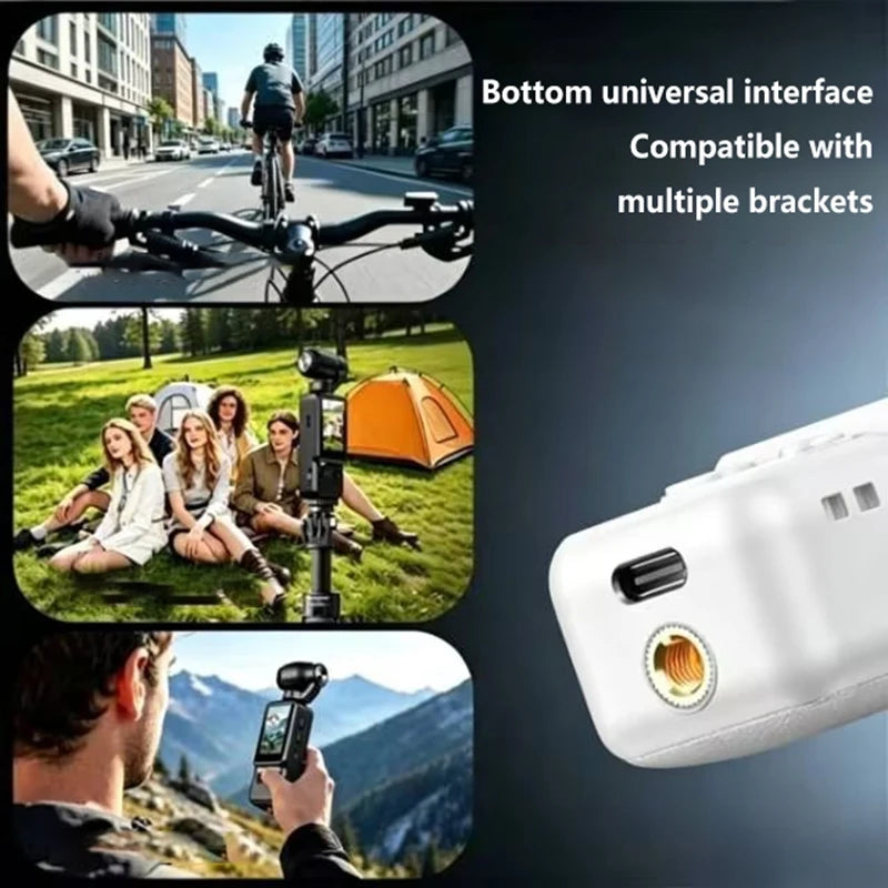 Lenovo HD 4K Action Camera 180° Rotatable For Vlog YouTube Tiktok Girls Record Life Video Recording Entry Portable Action Camera