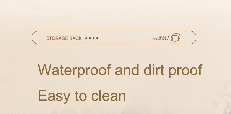 Foldable Collapsible Organizer Attachable Bedside Shelf Table Under Bed Mat Dorm Bunk Bed Storage for College Space Save