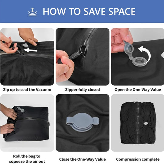 Luggage Vacuum Compression Bags for Clothes