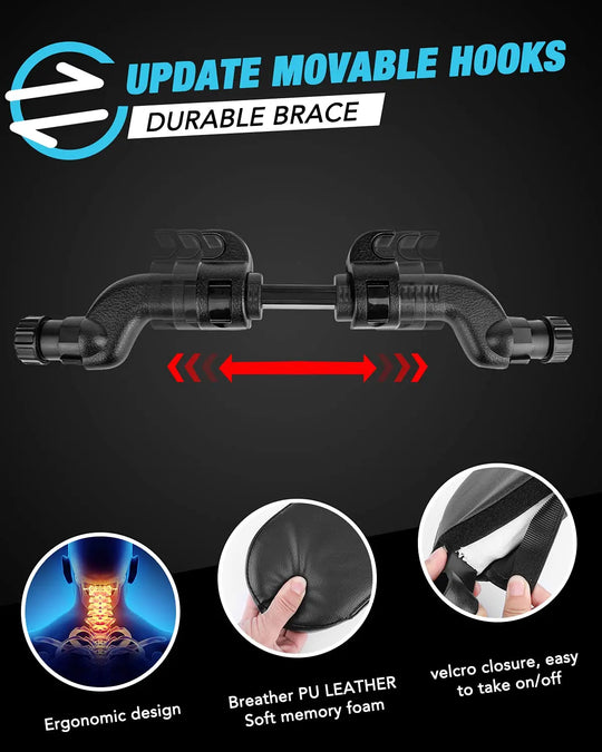 CAER 360° Adjustable Car Headrest Pillow