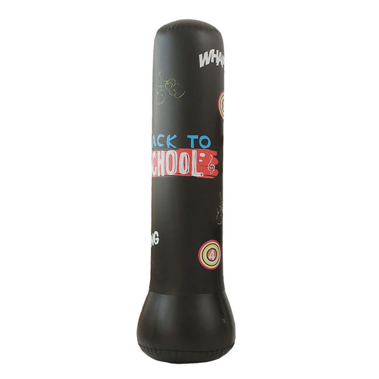 Inflatable Boxing Standing Bag Training Pressure Relief Fitness Punching Sandbag for Chilren Christmas Gifts - Jscomfortzstore
