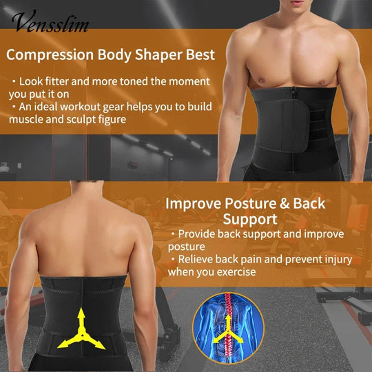 Mens Sauna Waist Trainer