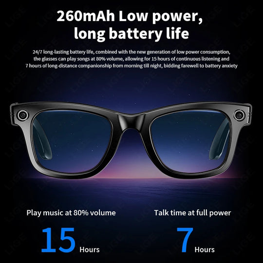 HD 1080P Camera Smart Glasses