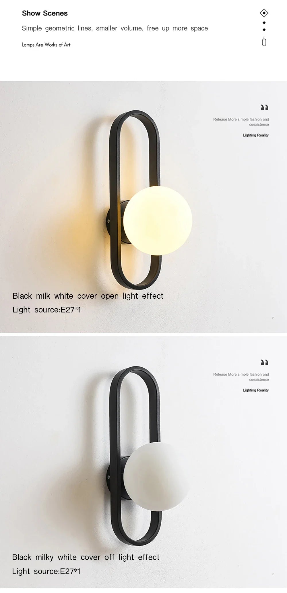 LED Wall Lamp For Luxury Living Room Bedroom Bedside Corridor Aisle Light Hotels Background Home Decorative Wall Sconce 12W