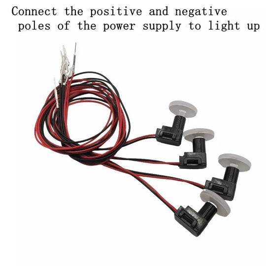 LED Ambient Light Transparent Lamp Body Circular Car Inner Bowl Light Door Handle Lights Handrail Lights Decorative Lamp