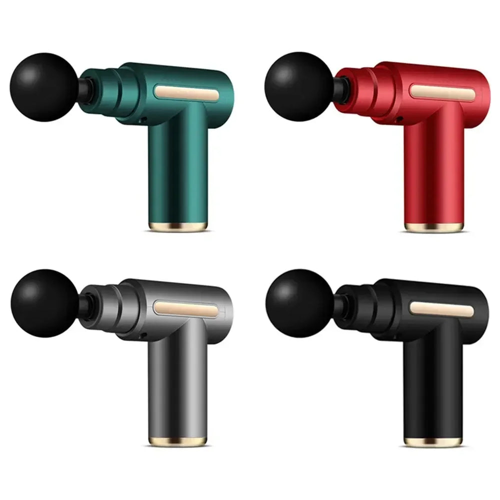 Portable Fascia Gun Vibration Massage Gun For Body Neck Back Pain Gout Relief Deep Muscle Relaxation Fitness Slimming One Head - Jscomfortzstore