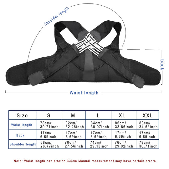 Back Brace Posture Corrector for Women & Men