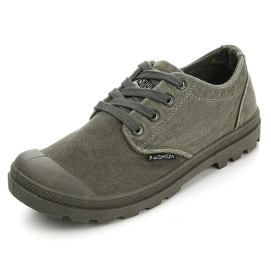 Casual Sneakers Mens Canvas Shoes Fashion Cool Street Sneaker Breathable Men's Casual Shoes Male Brand Outdoor Tooling Shoes