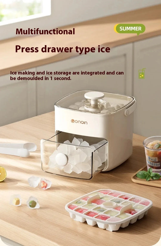 48-Block Ice Cube Maker Mold