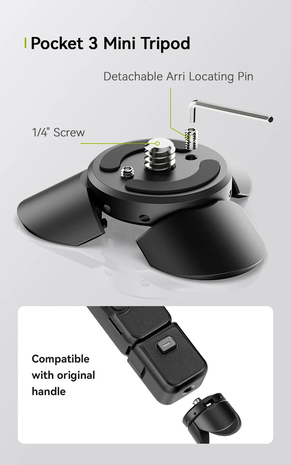 Ulanzi PK-08 | PK-11 Pocket 3 Mini Tripod Kit