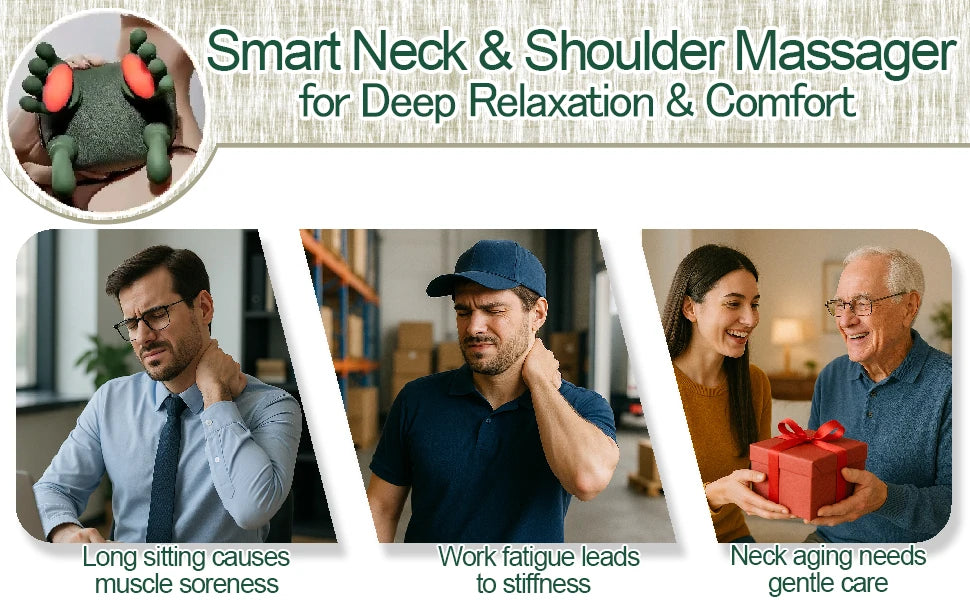 Electric Deep Kneading Neck Massager