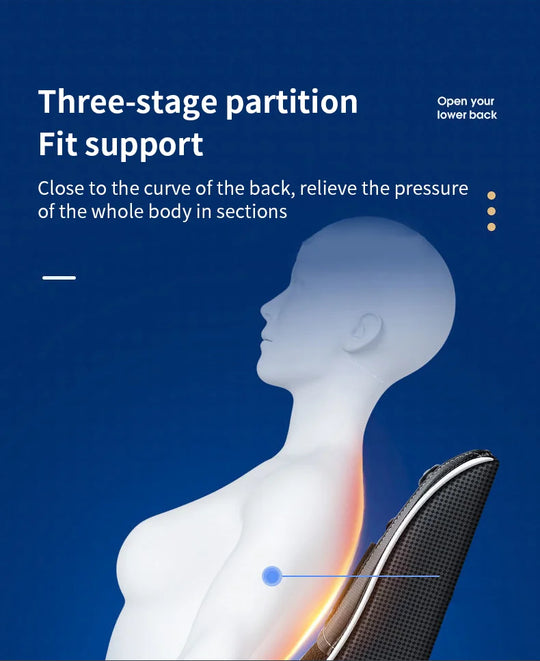 Jinkairui Electric Shiatsu Head Neck Cervical Ttraction Body Massager Car Back Pillow with Heating Vibrating Massage Device - Jscomfortzstore