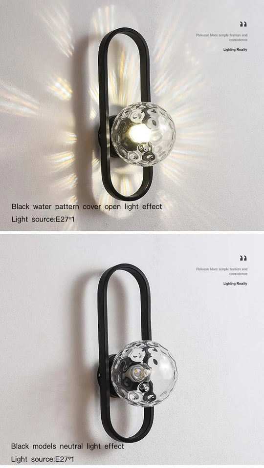 LED Wall Lamp For Luxury Living Room Bedroom Bedside Corridor Aisle Light Hotels Background Home Decorative Wall Sconce 12W