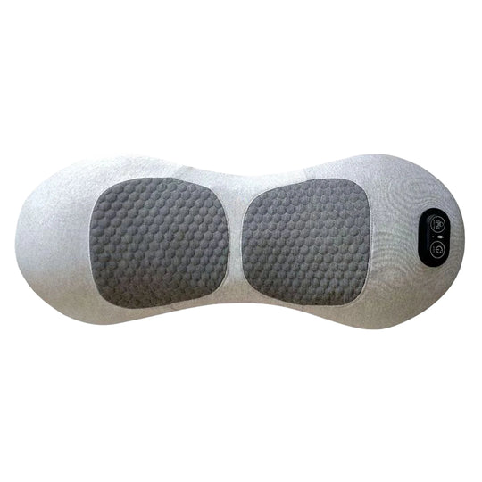3-in-1 Back Massager with Relief Bed Sleeping Shiatsu Deep Tissue Portable Shoulder Lower Back Pain Relief Waist Massager Pillow