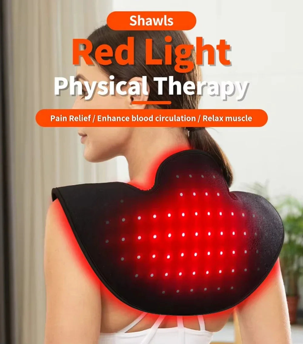 Neck And Shoulder Massager Wireless Shoulder And Back Kneading Massage Shawl Trapezius Neck Cervical masajeador Relax Treatments