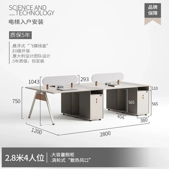 Home Furniture Workshop Office Tables Desk Bedside Table Seating Executive Desks Room Modern Organizador Escritorio Computer